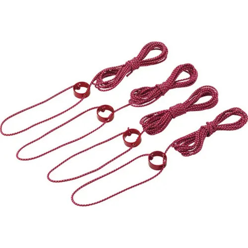 Msr tent guylines - guylines, red